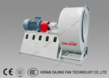 High Power 380v Flue Gas Fan Induced Draft Fan With Coupling Driven White