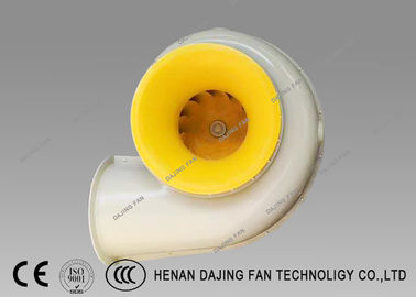 White Yellow FRP Industrial Hot Air Blower Customized Size Ventilator